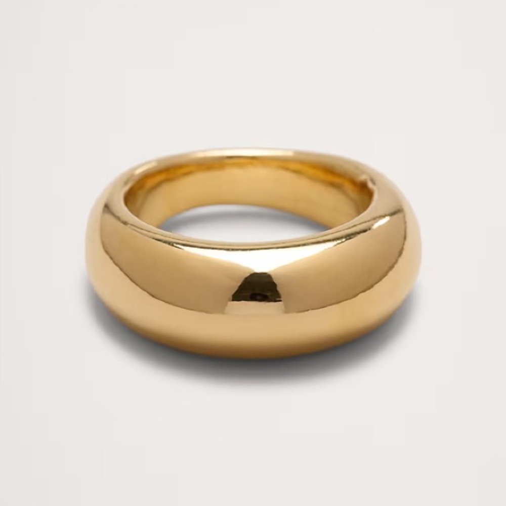 BANANA REPUBLIC RAVENA SLIM DOME RING BY AUREUS + ARGENT